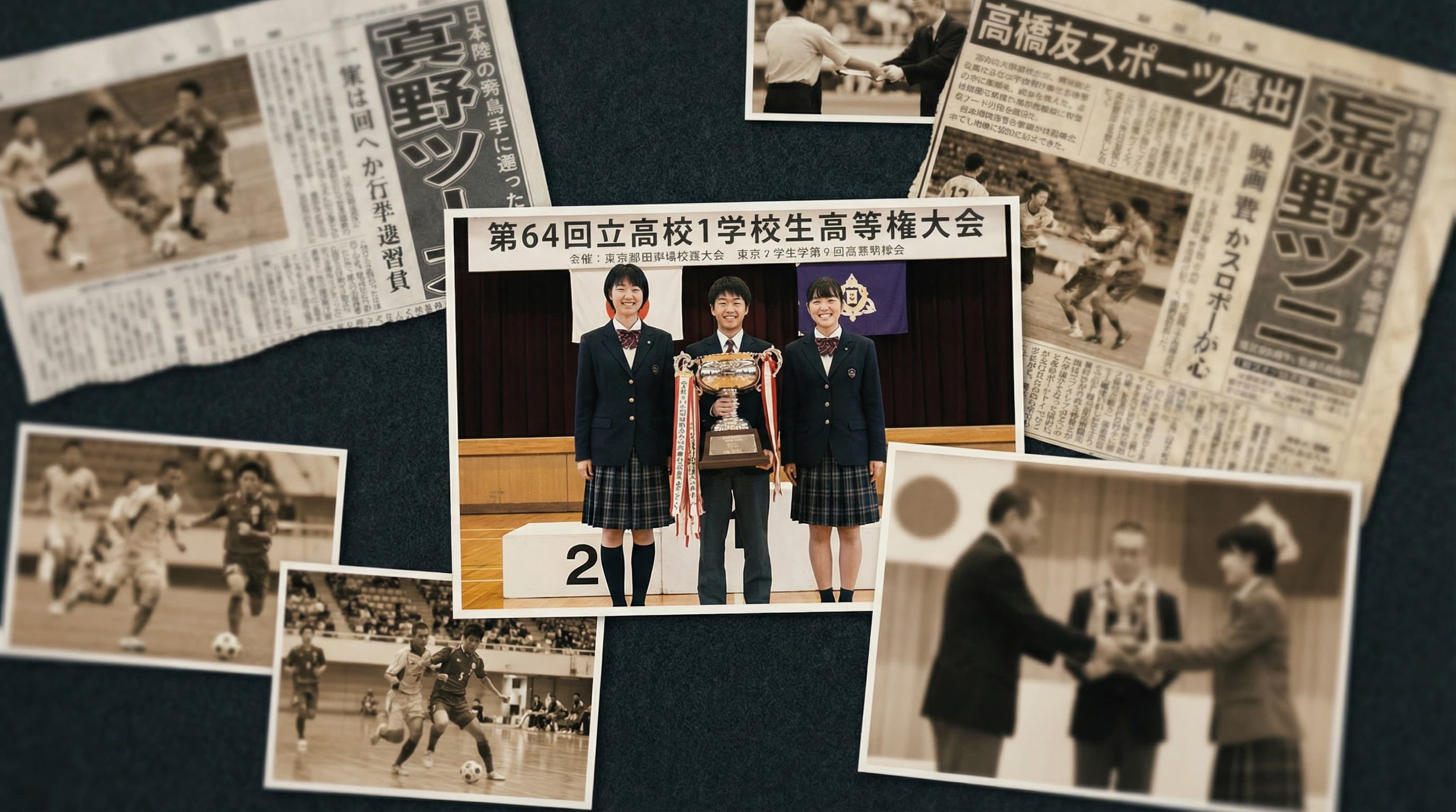 実績と成果のコラージュ